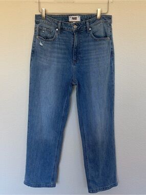 PAIGE Sarah Straight Ankle Light Blue Jeans | Sz 29